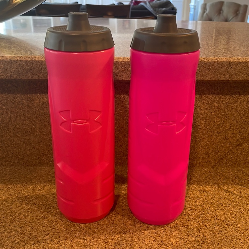 Under Armour water bottles